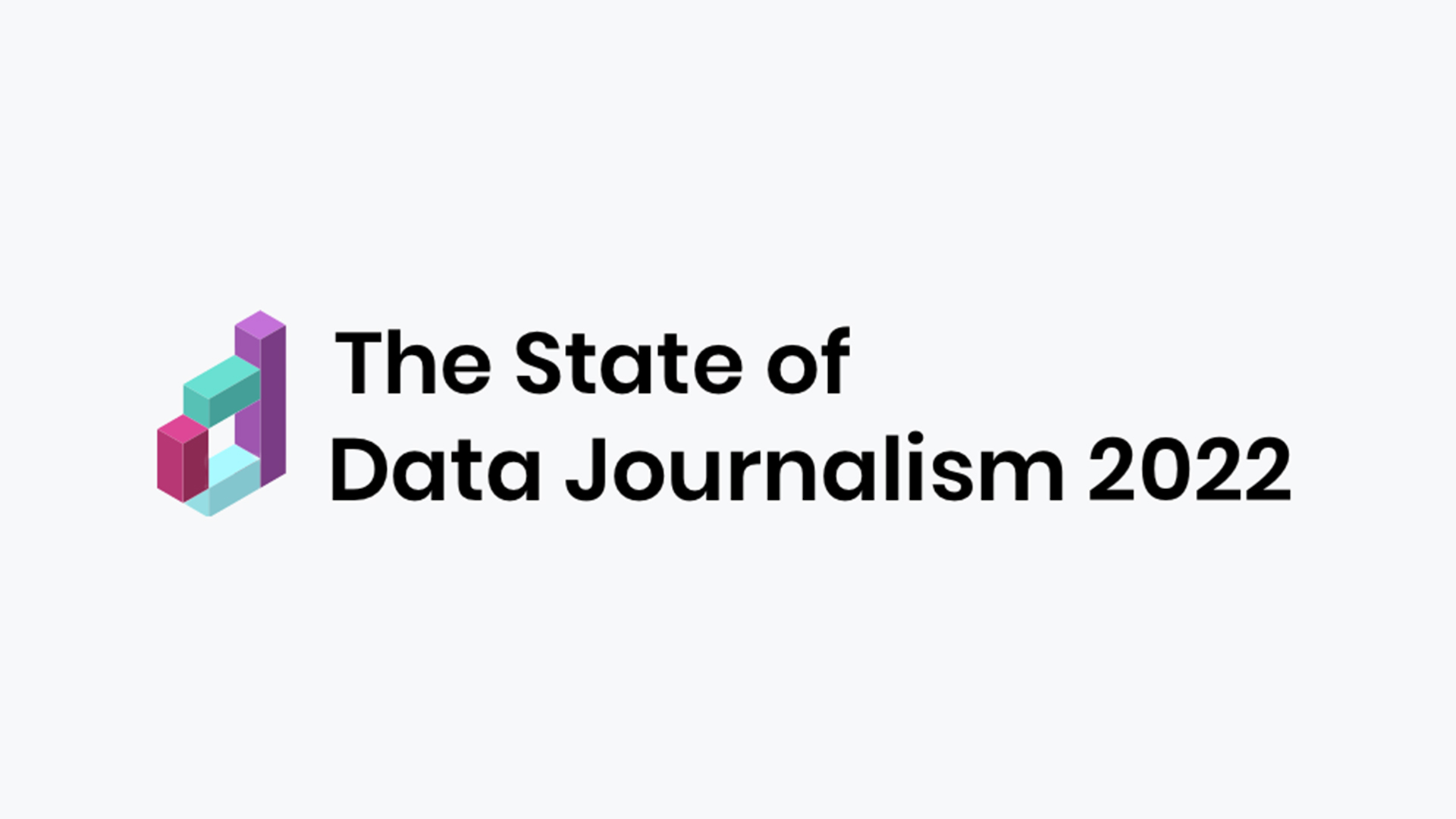 Logo of the datajournalism.com survey on the state of data journalism in 2022