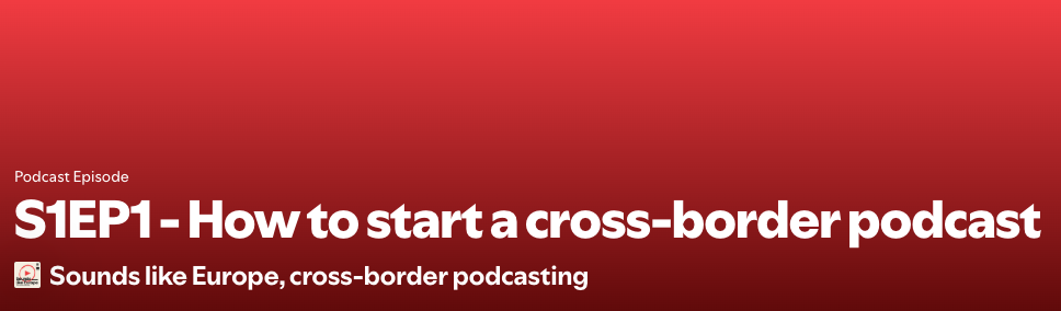 Screenshot from the episode on Spotify 
